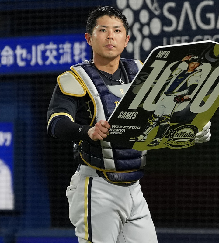 オリックス・若月健矢「今まで使っていただいた監督さんに感謝ですね