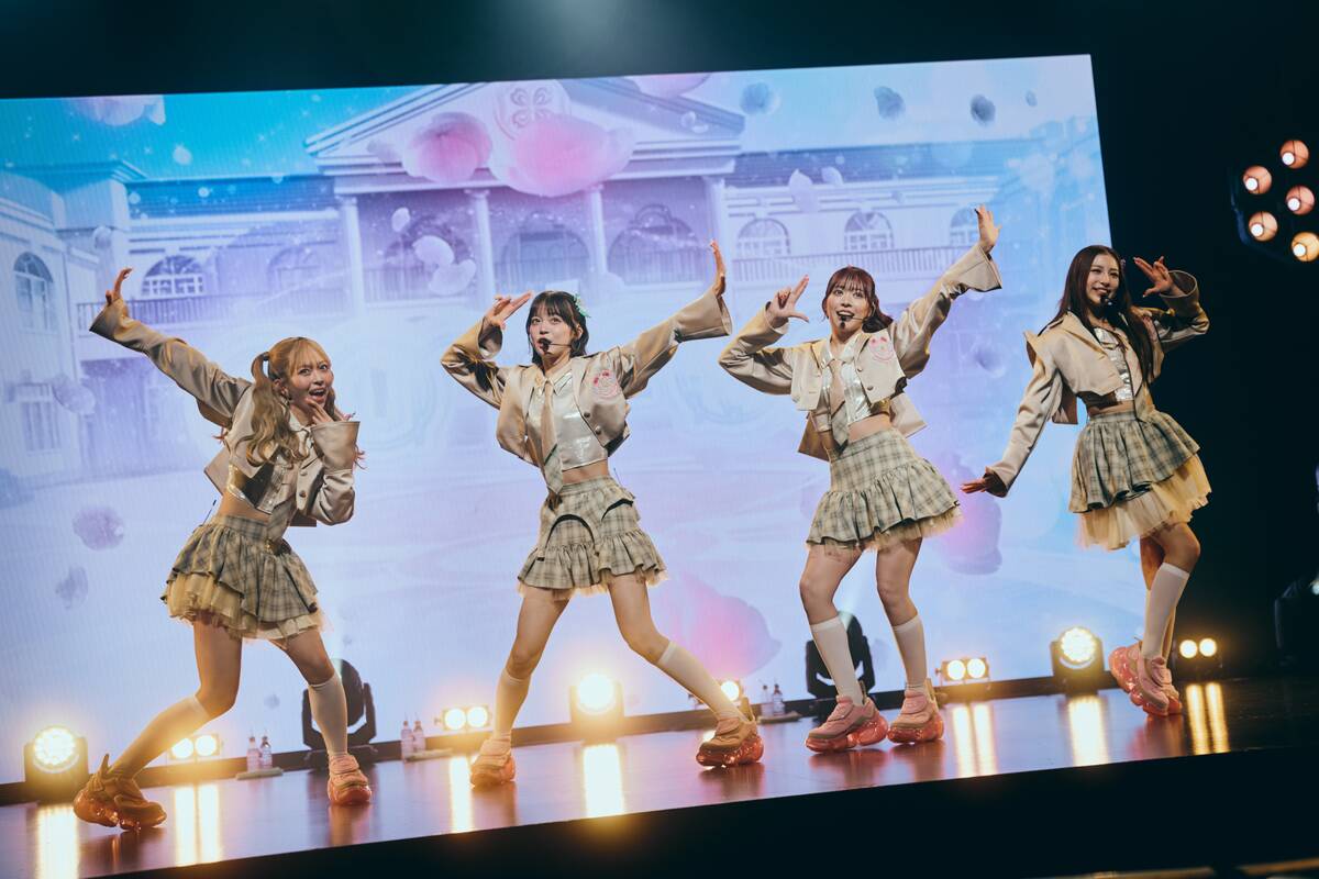 onefive、夢の武道館公演に向けて決意「絶対かなえたい」女性4
