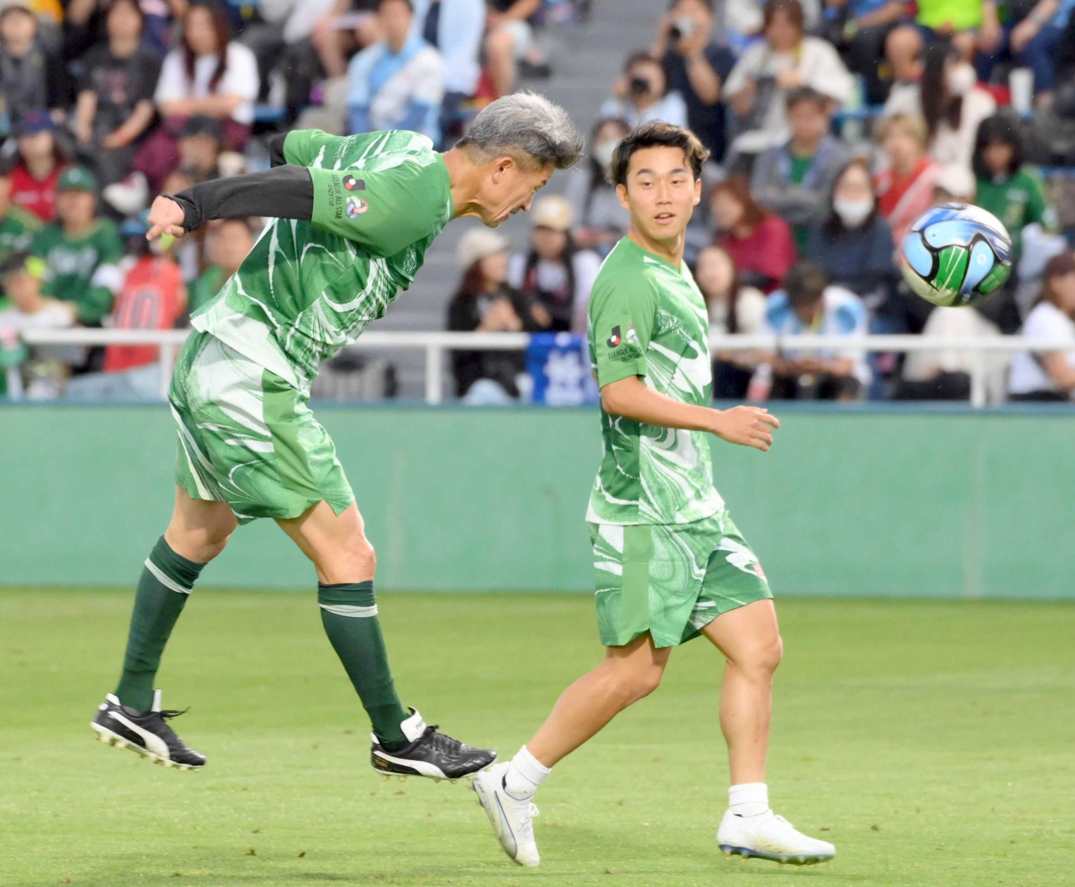 三浦知良 離脱の遠藤にエール「まだまだ世界でプレーできる」日本代表