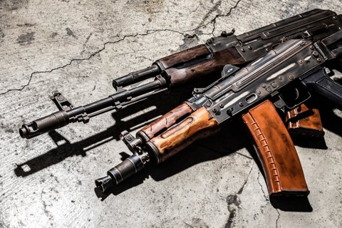 次世代AK74 ウェザリング 電動ブローバック「AK74」「AK74U」をウェザリング＆リアルウッドで