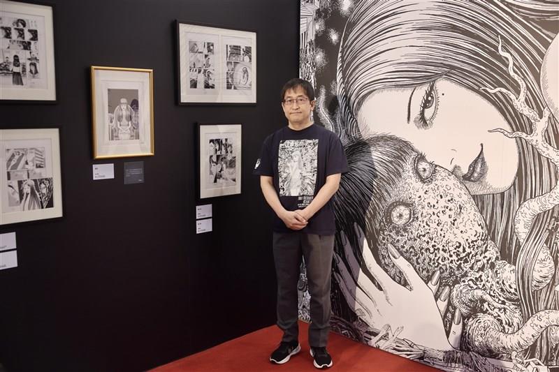 漫画家・伊藤潤二さん、台湾は「第二の故郷」 台北で原画展（中央社