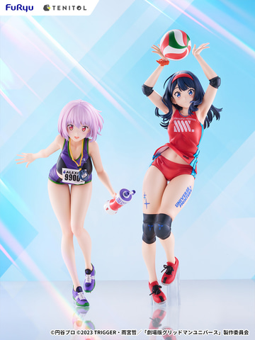 Reバース  グリッドマン BP 宝多六花&新条アカネ グリッドマン ユニバース」より宝多六花と新条アカネが「TENITOL TALL