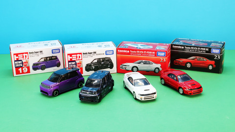 トミカ 状態確認用⑥ トミカ新車 6月は「ホンダ Super-ONE」「トヨタ セリカ GT-FOUR RC」が