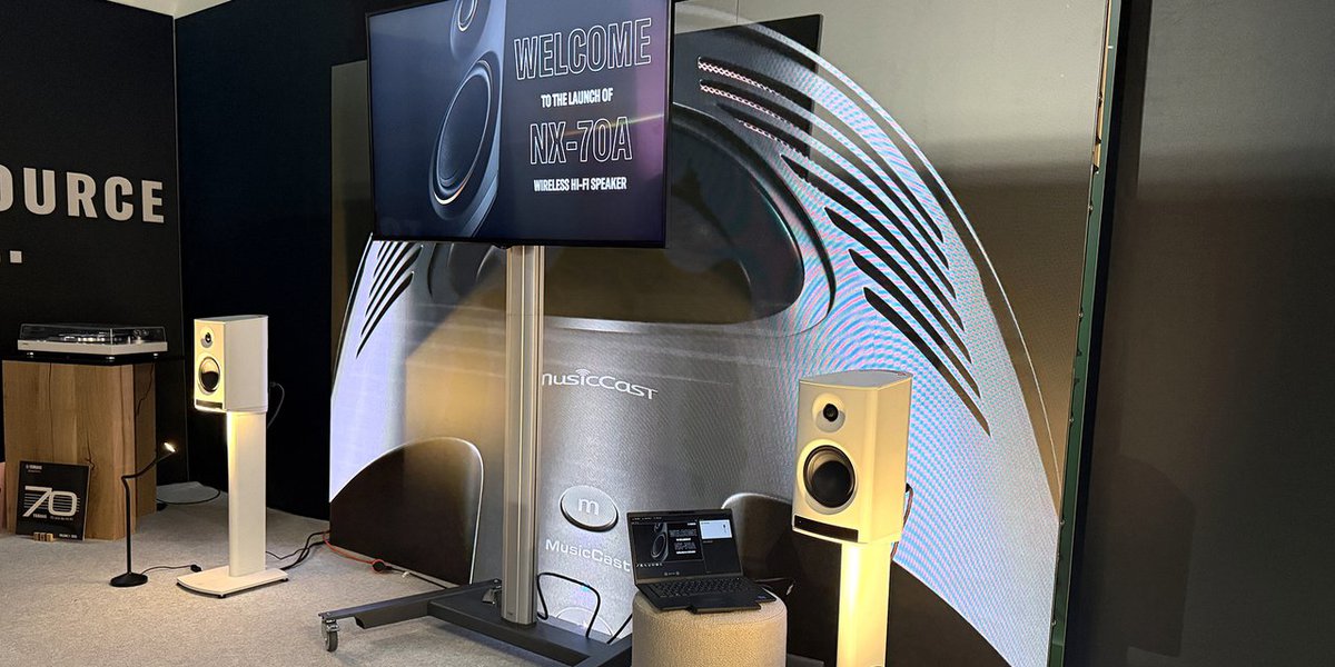 HIGH END＞ヤマハ、HiFi向けアクティブスピーカー「NX-70A」世界初披露