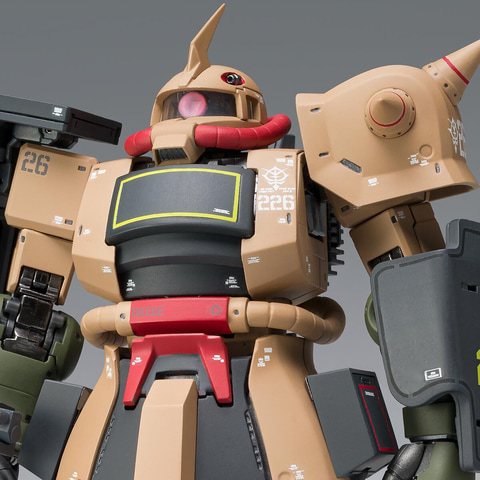 MSV」より「ザク・デザートタイプ」が「GUNDAM FIX FIGURATION METAL