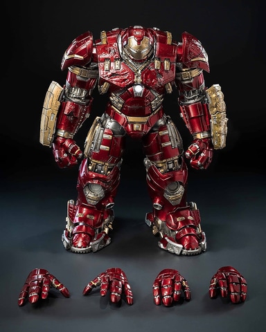 激しい戦闘後のアーマーを再現。「DLX アイアンマン・マーク44“ハルク