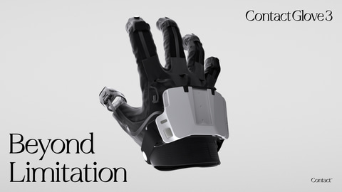 グローブ型VRコントローラー「ContactGlove3」予約開始！ 指先の微細な