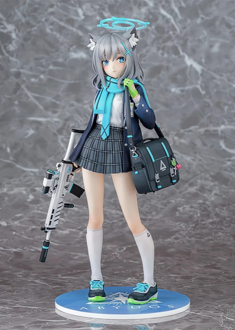ブルーアーカイブ 未開封 当選 事前登録 ポストカード アビドス高等学校 シロコ ブルーアーカイブ」よりアビドス高等学校所属の「シロコ」が1/7
