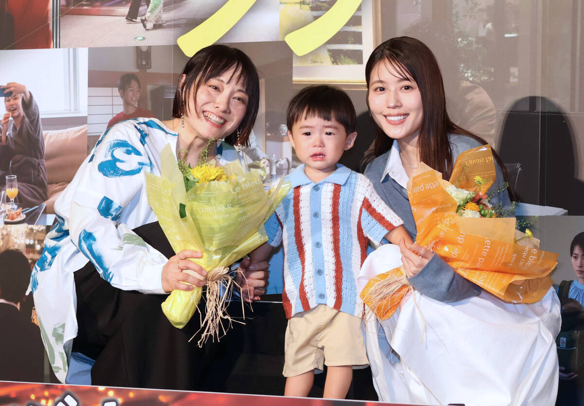 母親役に初挑戦の有村架純 親子演じた子役のサプライズ登場に「感激