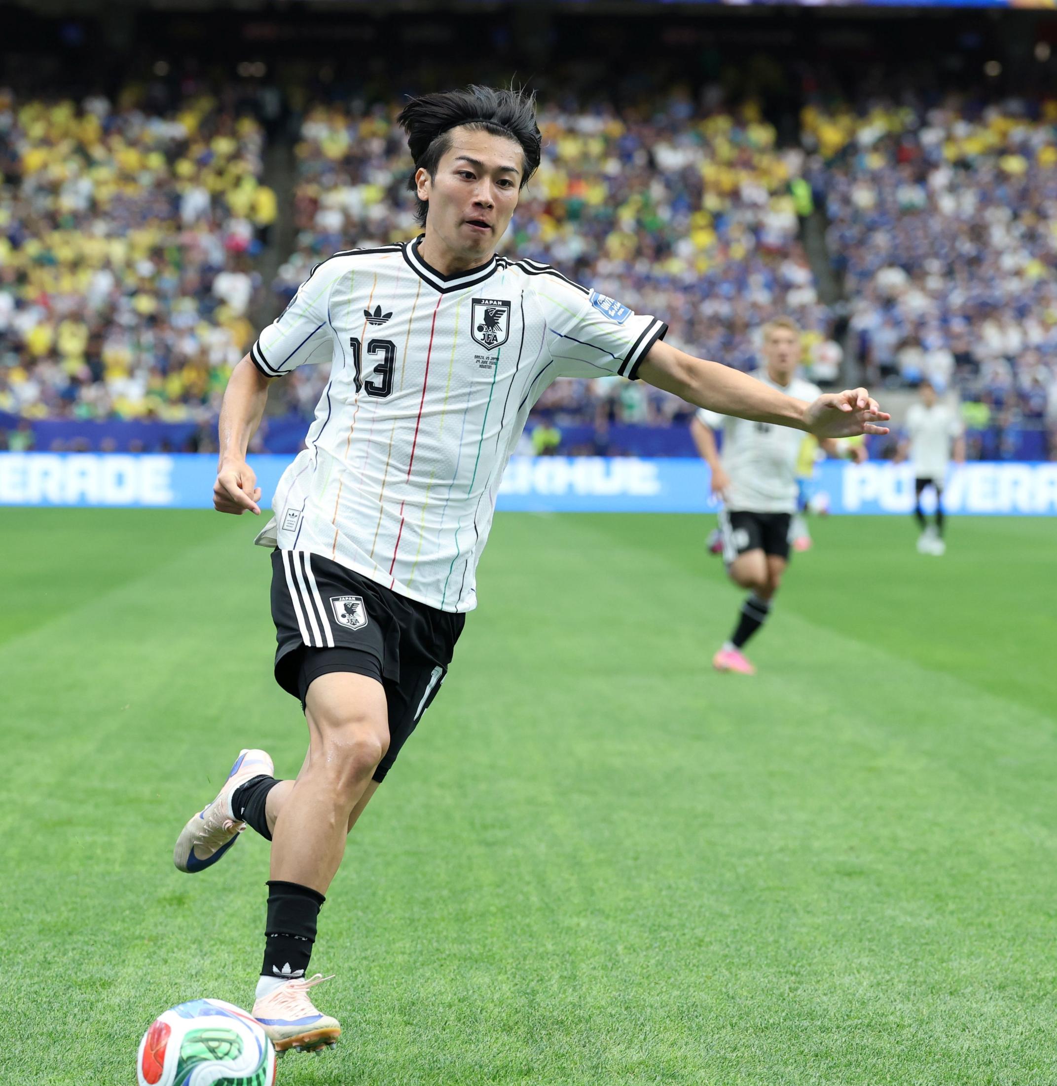 中村敬斗「日本代表の未来はこれからです」 W杯の激闘終え思いつづる