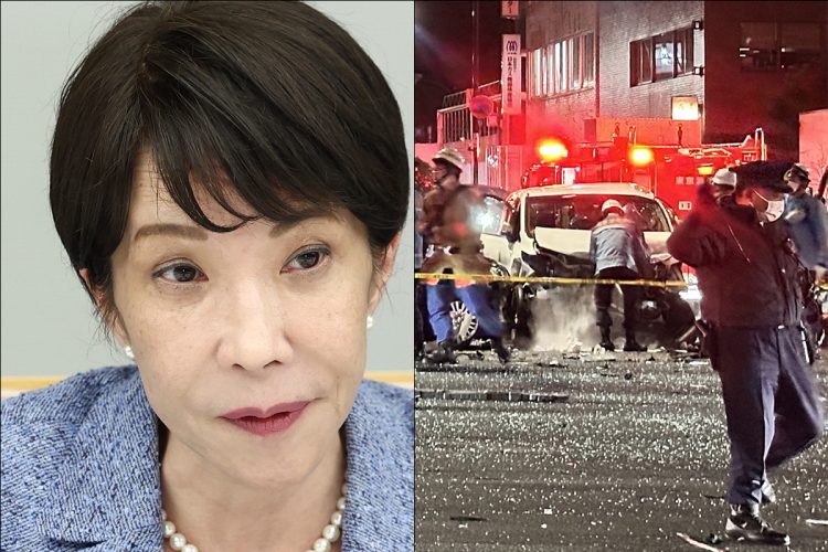 《高市首相ショック》公用車がまたまた事故！「内閣府敷地内で自転車をなぎ倒し柵にぶつかって…」今年1月には“130キロ暴走で死亡事故”、運転手の勤務先は「同じ会社」（NEWSポストセブン） - Yahoo!ニュース