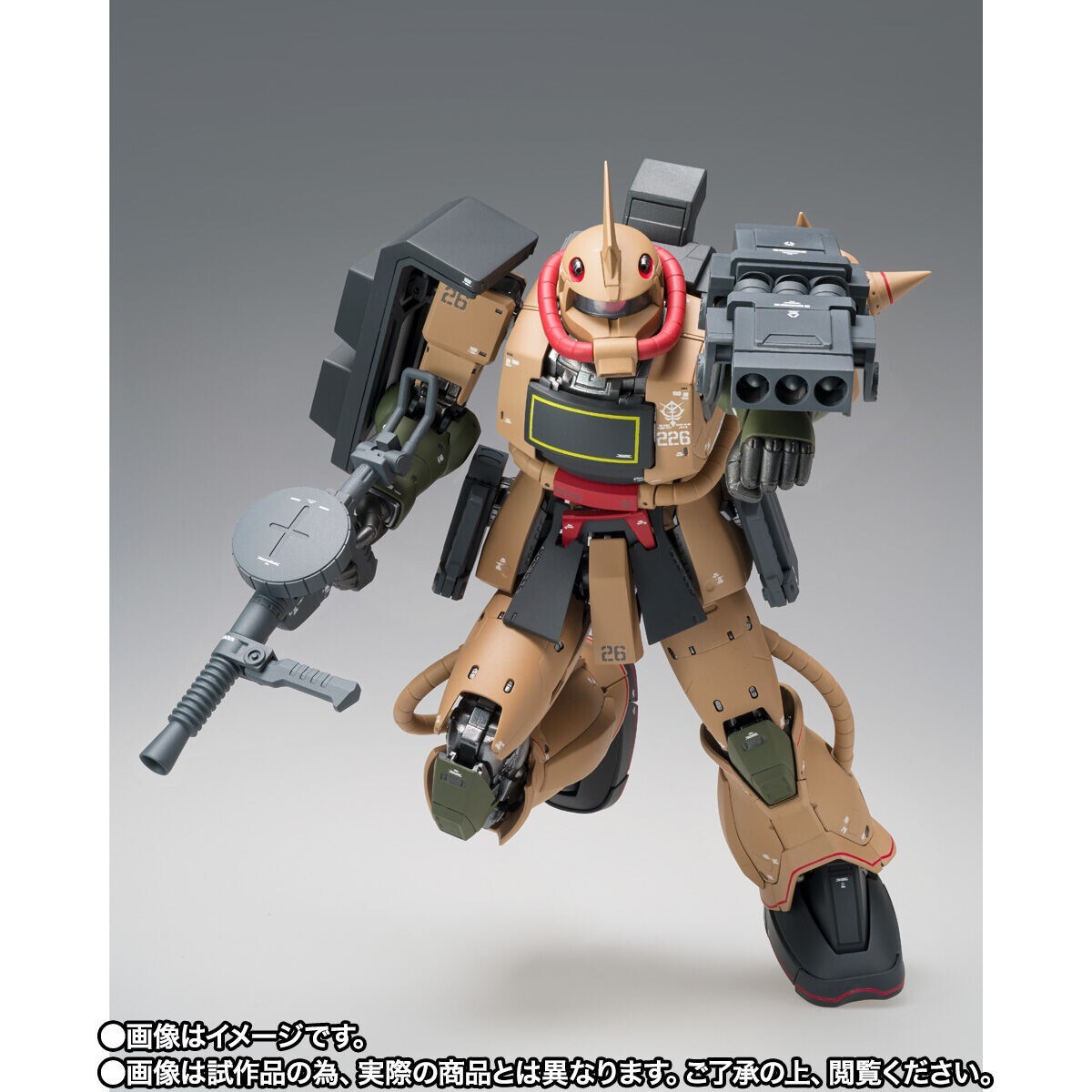 ガンダム＞G.F.F.M.C.ザク・デザートタイプ “完売”の人気フィギュア 2