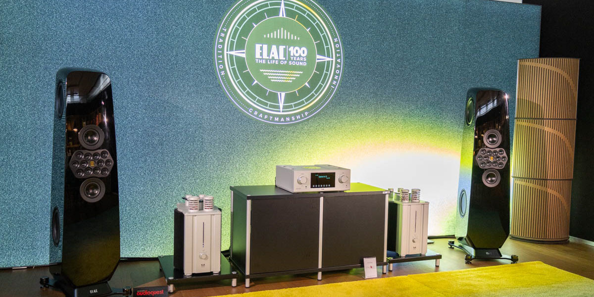 HIGH END＞ELAC100周年。旗艦スピーカー「Concentro M 809」披露、アイ