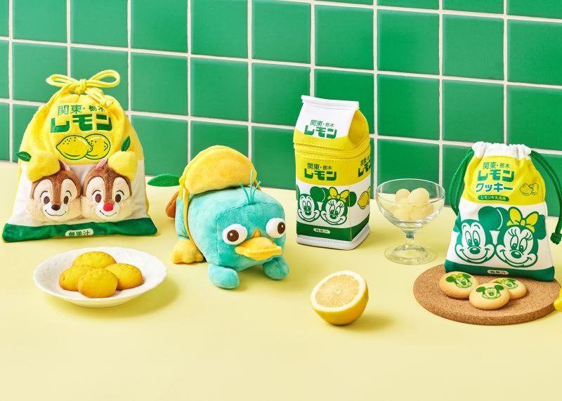ディズニーストア×レモン牛乳！さわやかなレモン風味のお菓子が