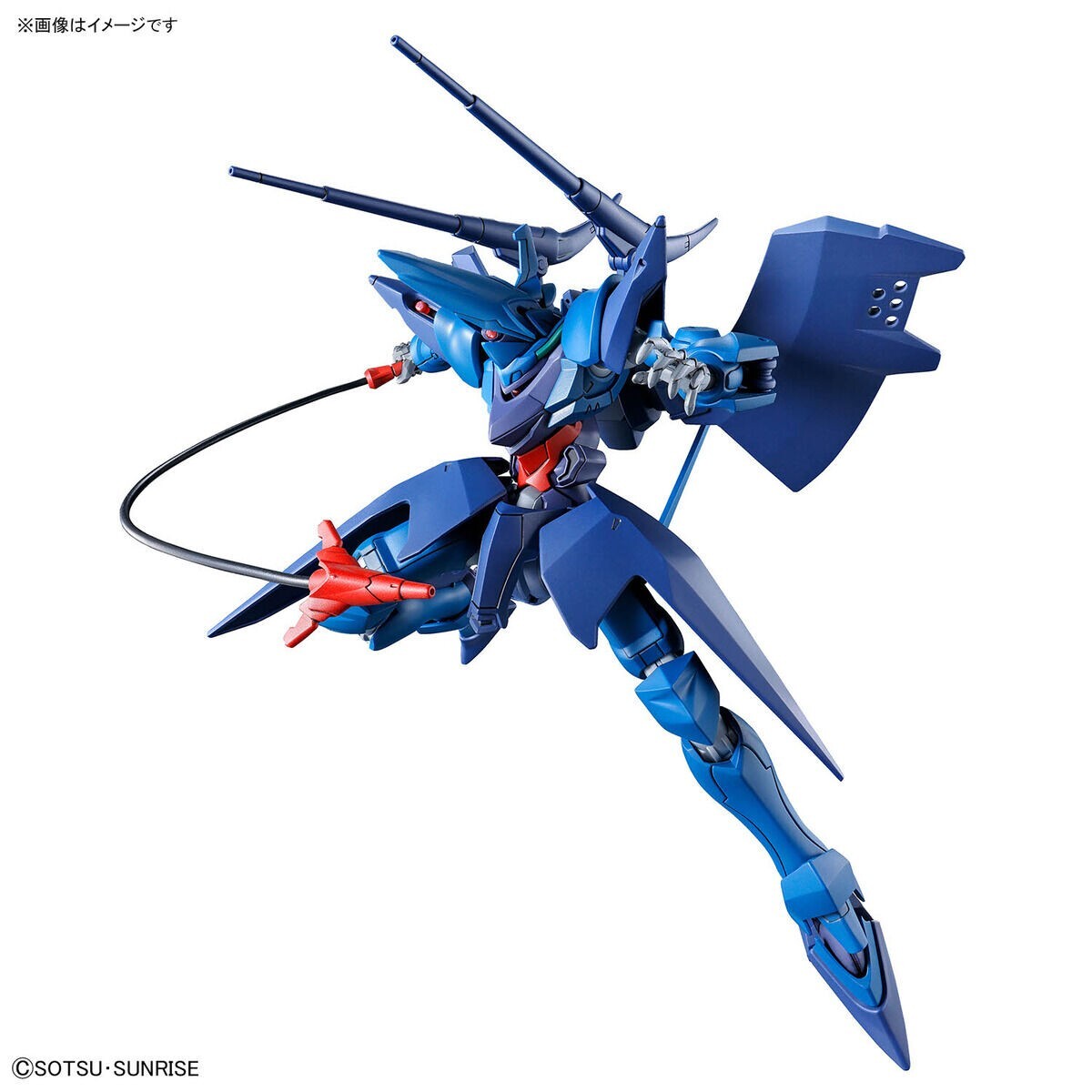 機動戦士Gundam GQuuuuuuX＞HG ハンブラビ MA形態に変形するガンプラ