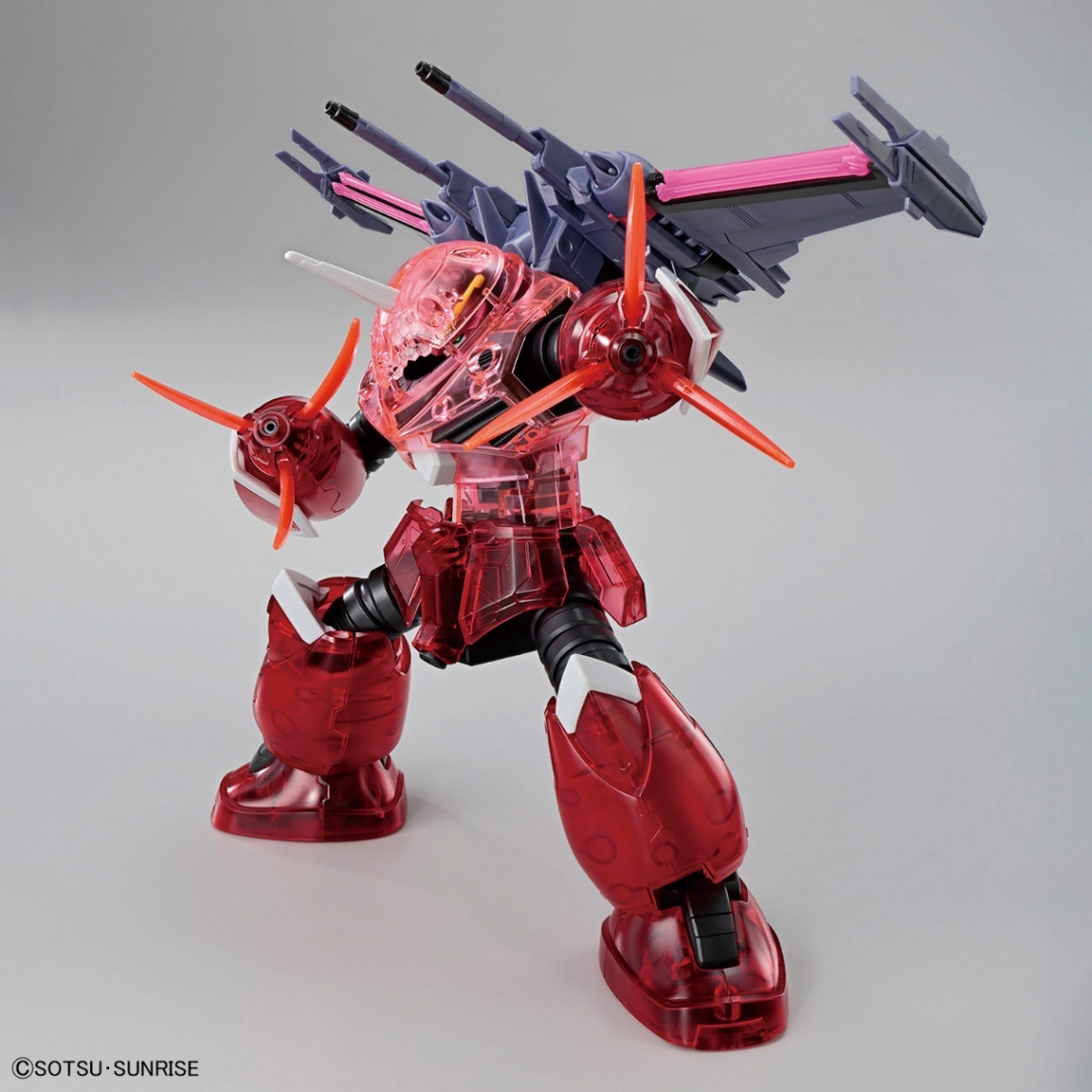 機動戦士ガンダムSEED FREEDOM＞HG ズゴック ガンプラがクリアカラーに