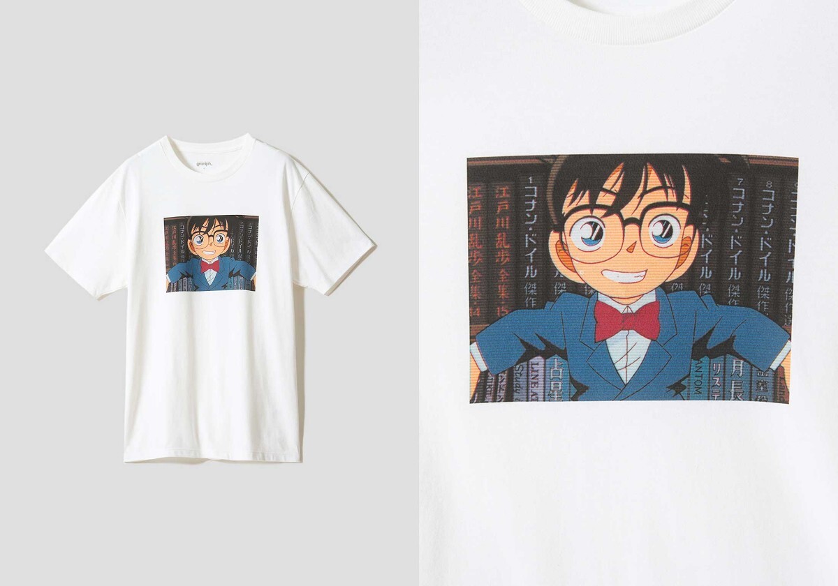 名探偵コナン＞グラニフコラボ コナンの名場面がTシャツに 毛利蘭