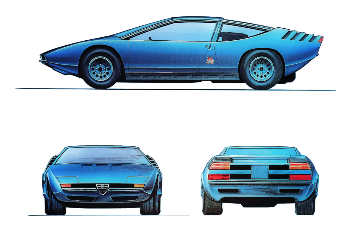 記憶に残る数々の名作｜ジウジアーロ傑作選＜コンセプトカー編