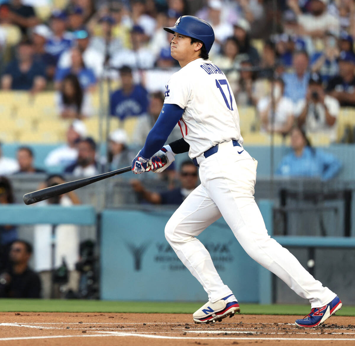 大谷翔平、今季60個目の四球でチャンスメーク…リーグ3位タイ浮上