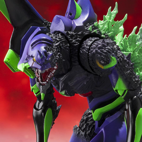 ゴジラ対エヴァンゲリオン」より「S.H.MonsterArts エヴァンゲリオン初