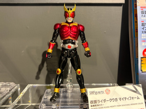 真骨彫製法」に「仮面ライダークウガ」が装着変身カラーで登場！魂