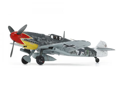 タミヤ、プラモデル「1/48 メッサーシュミット Bf109 G-6 後期生産型