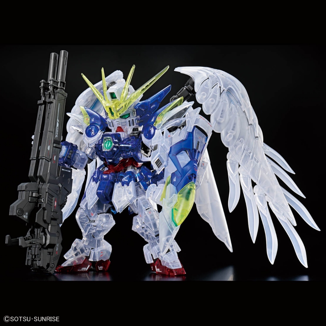 新機動戦記ガンダムW＞MGSD ウイングガンダムゼロ EWがクリアカラーに