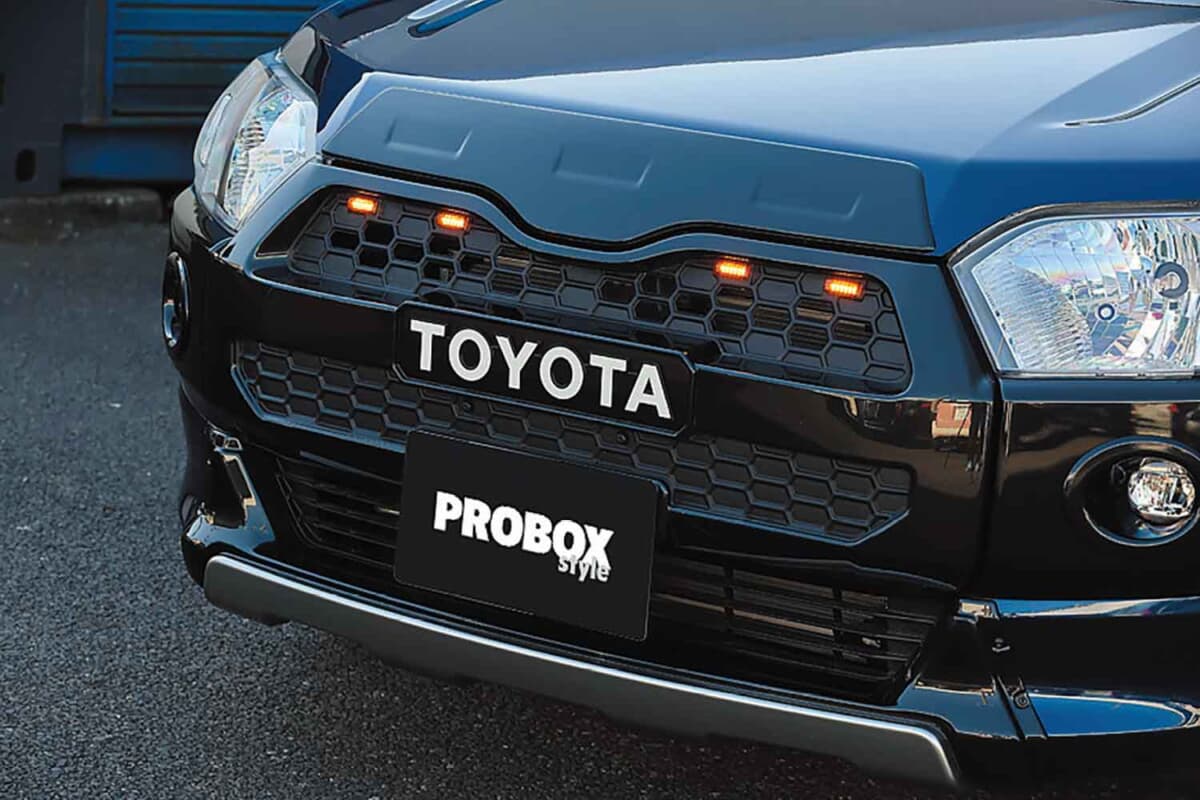 定番 ABS樹脂 プロボックス TOYOTA グリル レトロ キャンプ ＵＳ TOYOTAグリルやリフトアップで激変！ トヨタ「プロボックス」が本格