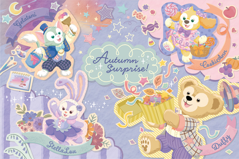 東京ディズニーシーでダッフィー&フレンズのプログラム「Autumn