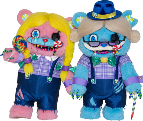 USJ ハロウィン　ハミクマ　ポップ　ぬいぐるみ USJ、新たな2人のハミクマ「ロリー＆ポップ」発表。ハロウィーン
