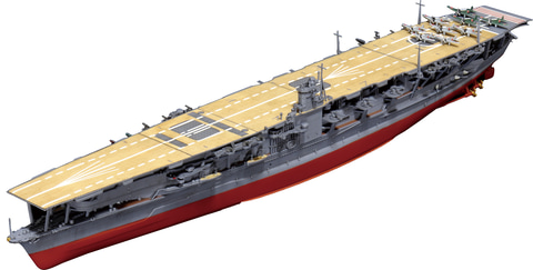 フジミ模型、プラモデル「1/700 艦NEXT4 日本海軍航空母艦 赤城」を