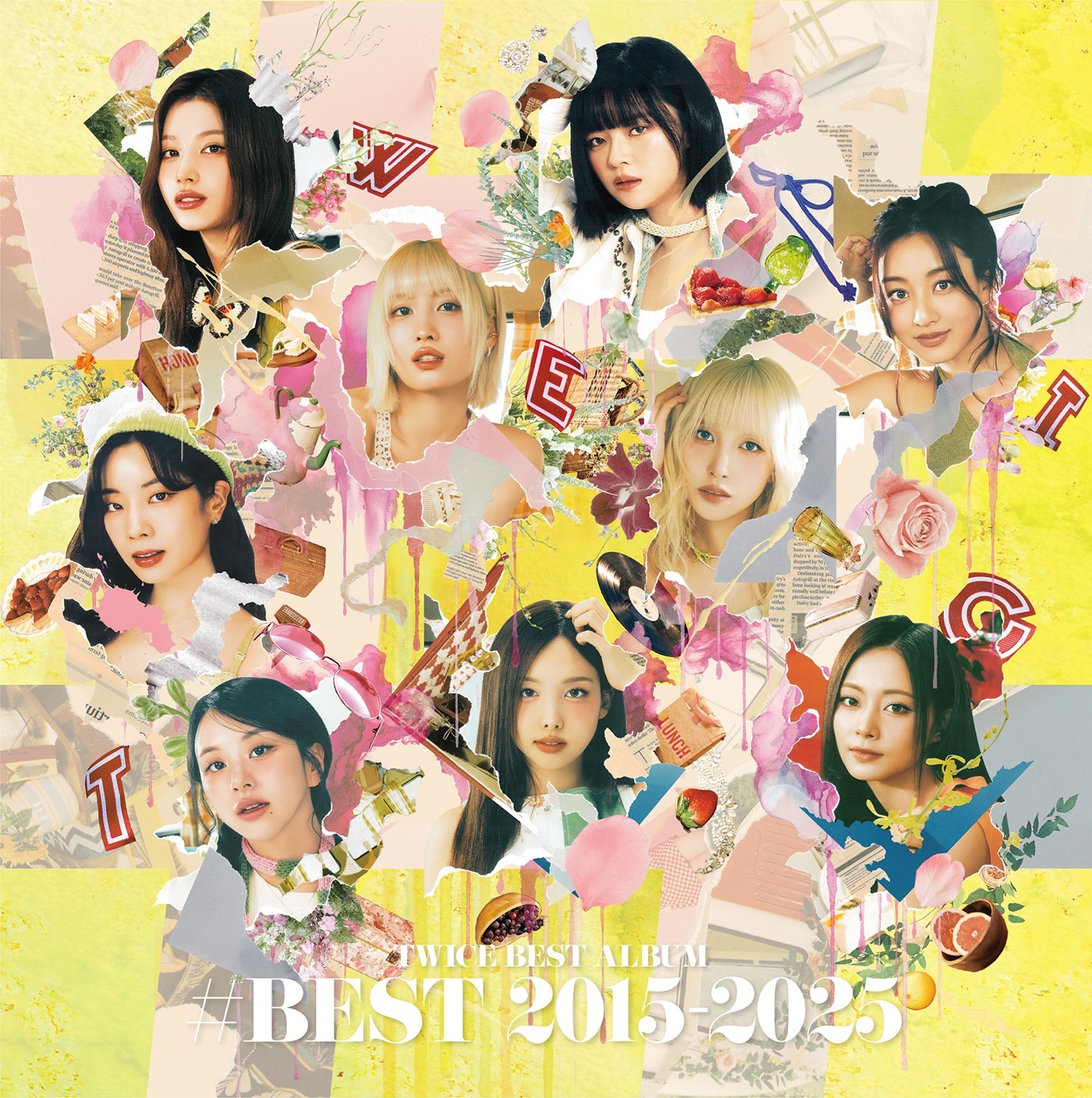 TWICE、全50曲収録のベスト盤がリリース決定！7インチサイズBOX仕様の