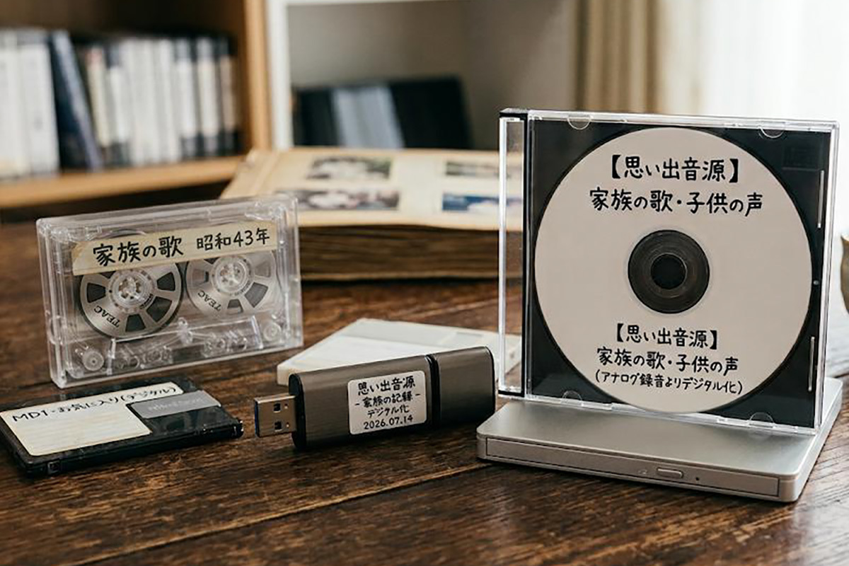 ティアック、カセットテープやオープンリールなどのデジタル化サービス