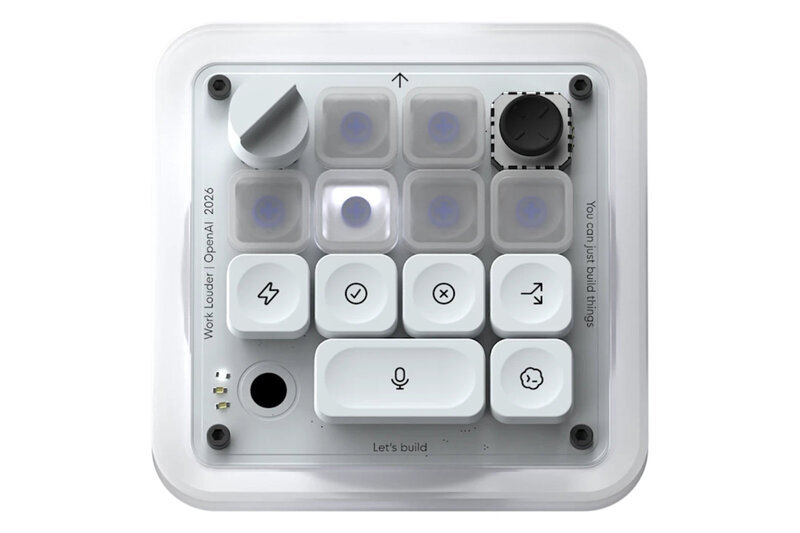 OpenAI初のハードウェア製品「Codex Micro」発売。AIエージェント操作専用キーパッド（テクノエッジ） - Yahoo!ニュース