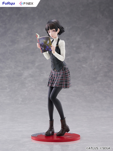 楽天コレクション　ペルソナ5 ザ・ロイヤル  くじ　新島真 ペルソナ5 ザ・ロイヤル」より新島真を1/7スケールで再現した
