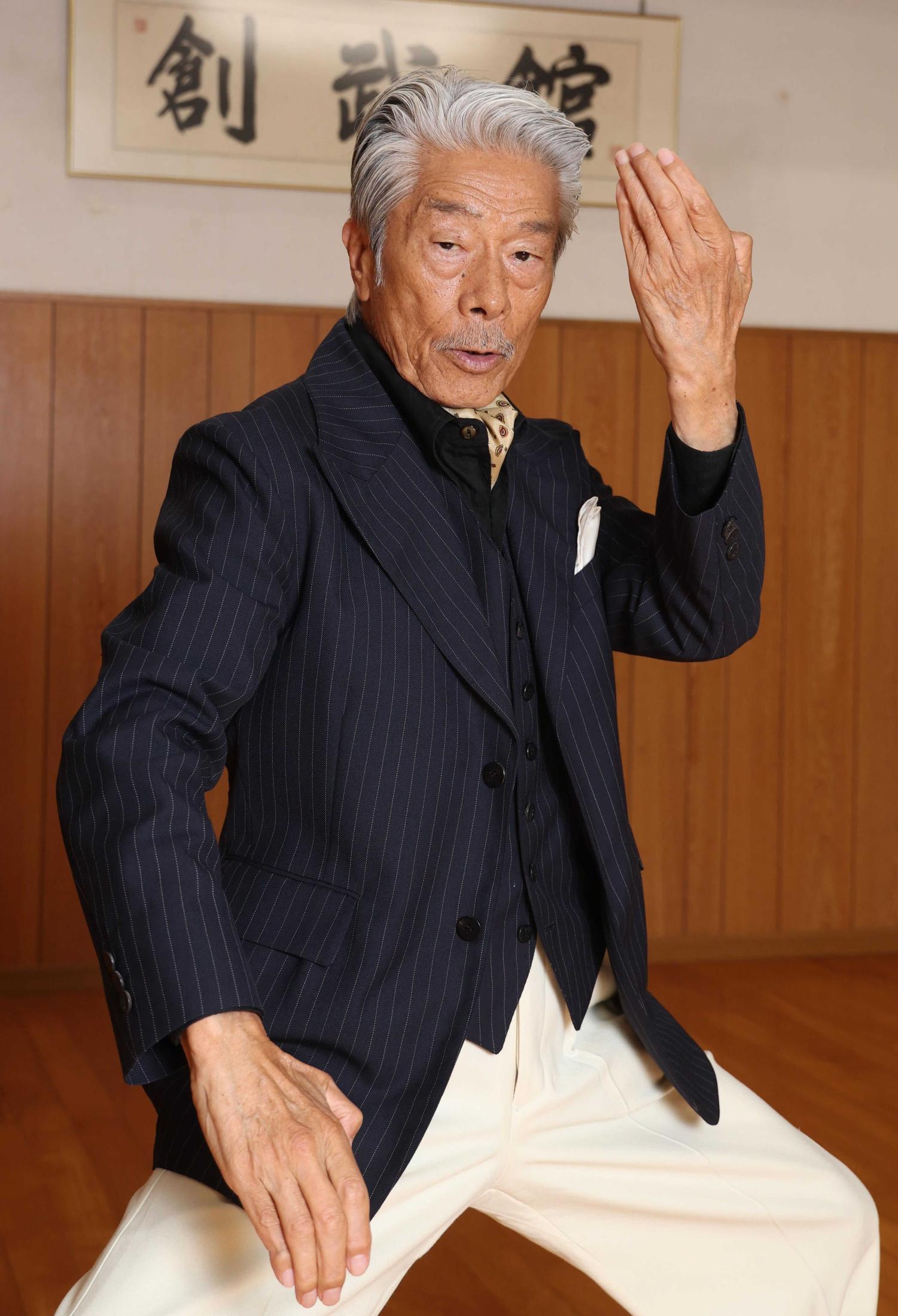 世界最高齢80歳アクション俳優・倉田保昭のモットーとは 映画「夢