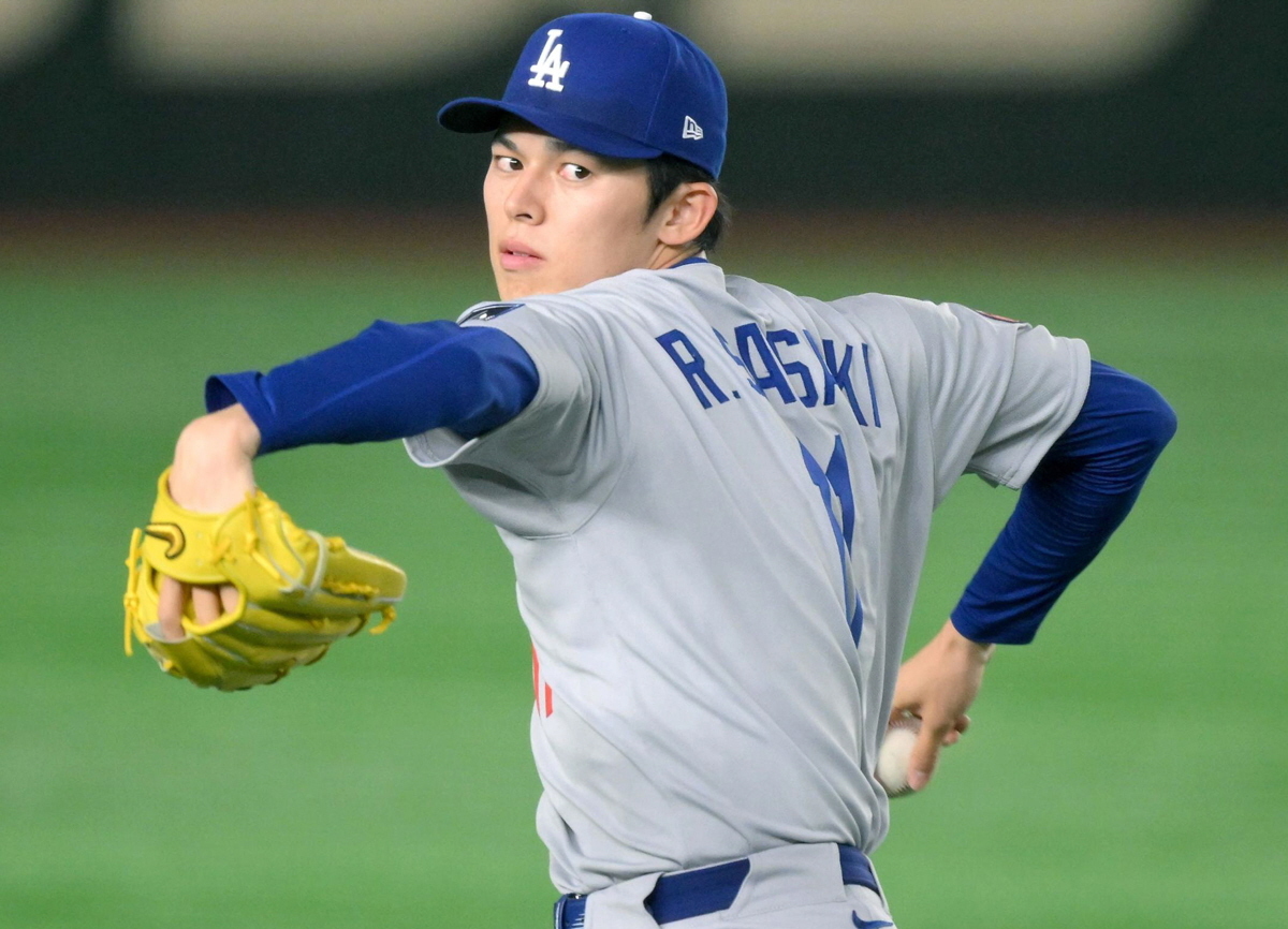 2025年1月18日付　『ドジャース 歴代日本人エース 』 山本由伸 佐々木朗希 ドジャース 18日の後半戦開幕は佐々木朗希が先発 ヤンキースのエース