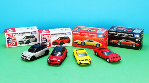 トミカ新車 7月は「ミニクーパー SE カントリーマン All4