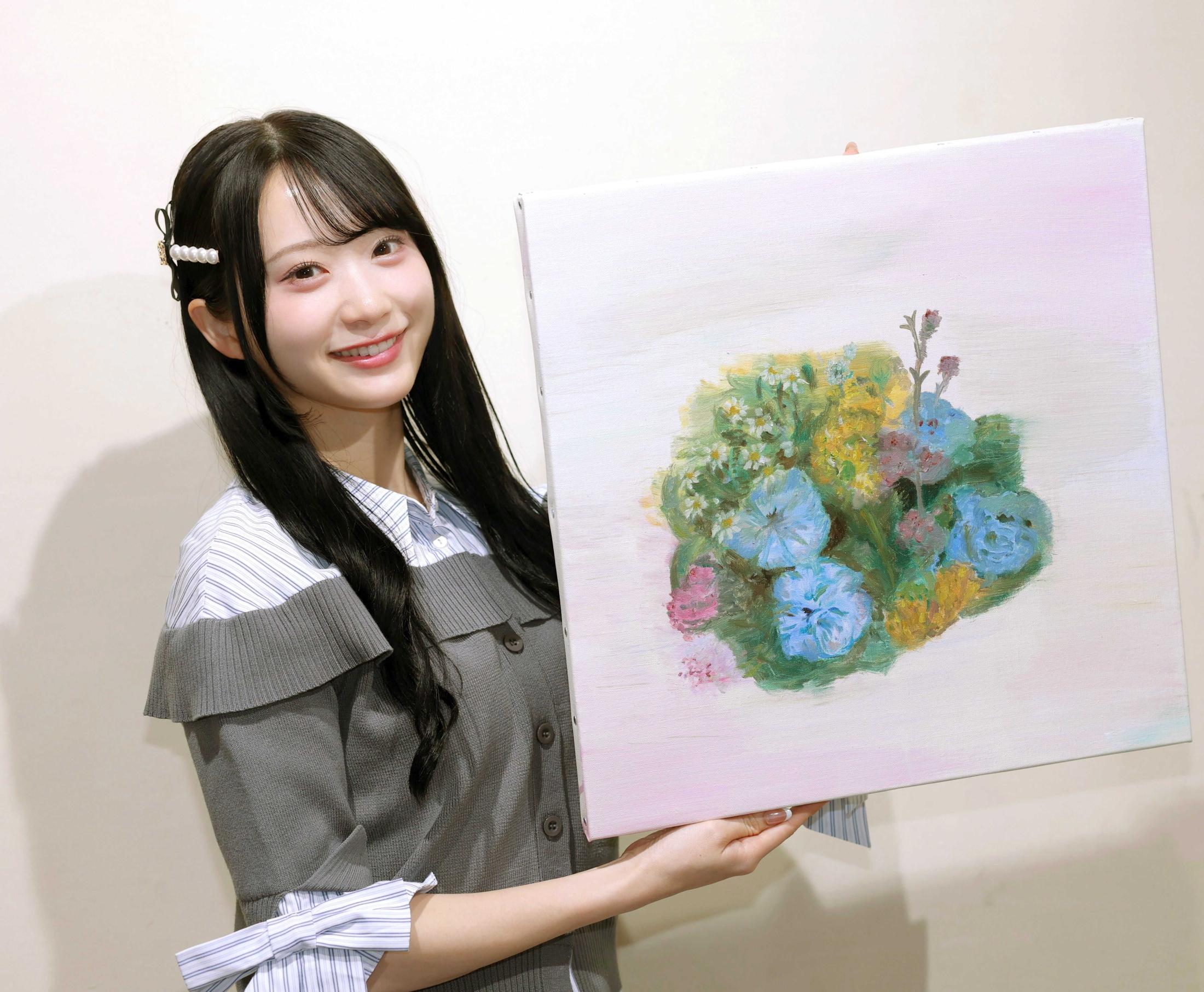 橋本不双人、【滝響】、希少な額装用画集より、新品額装付 Rain Tree橋本真希「驚いてくれるような作品を」芸大生との