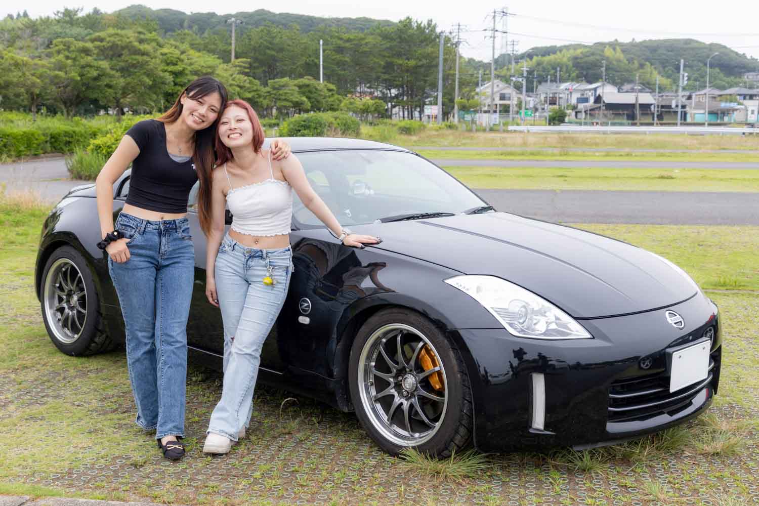 海産グループ仕事車仕様 大洗海浜公園に新旧70台が集結！ 日産「フェアレディZ」のカスタム