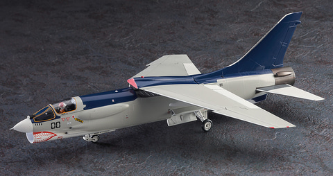 アクスタ付属！ ハセガワ、プラモデル「『エリア88』 F-8E