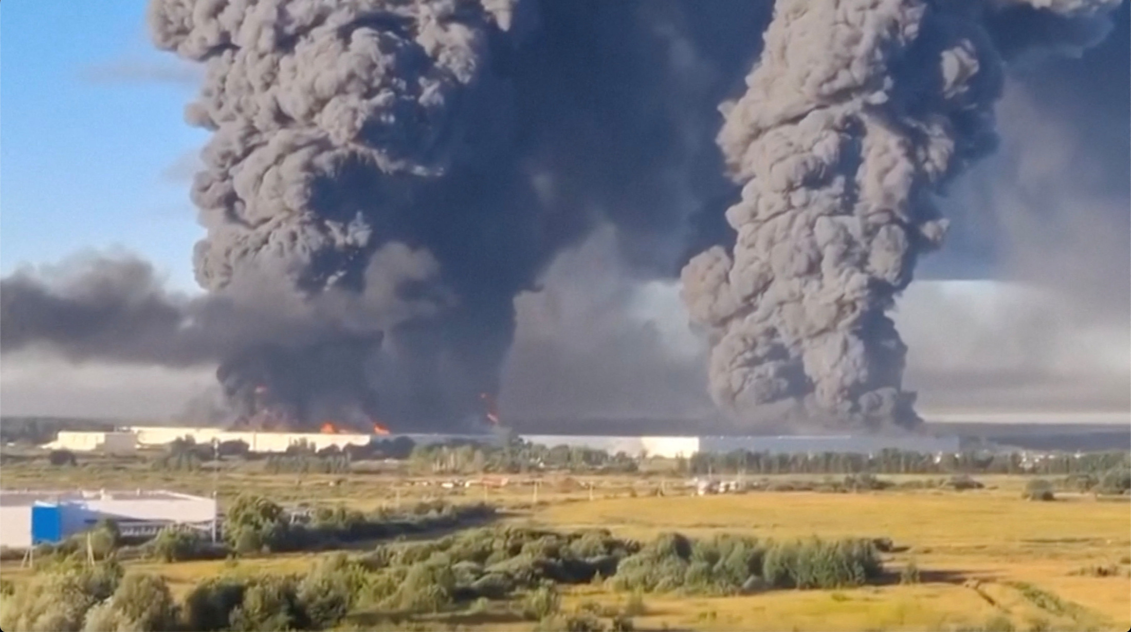 ロシア通販大手倉庫に再び攻撃、1人死亡 防衛装備品物流拠点と