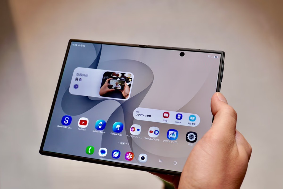 折りたたみスマホに新しい選択肢。Galaxy Z Fold8は、コンテンツ視聴に
