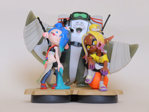 【本日発送】amiibo トリプルセット スプラトゥーン レイダース すりみ連合 20260723-00000017-impgmw-000-1