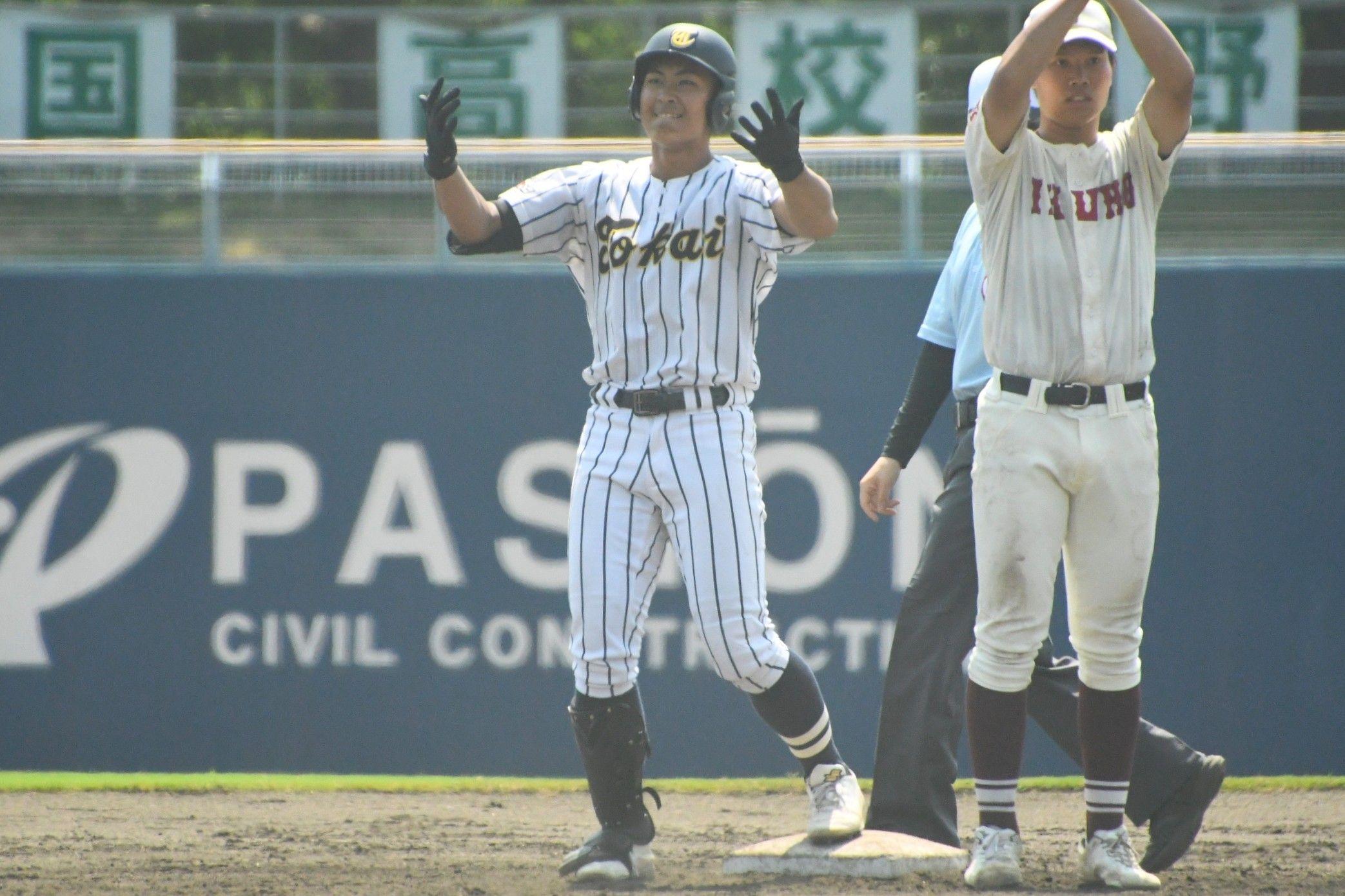 東海大大阪仰星3年連続で大阪大会準決勝進出 4番・尾崎が大暴れの4