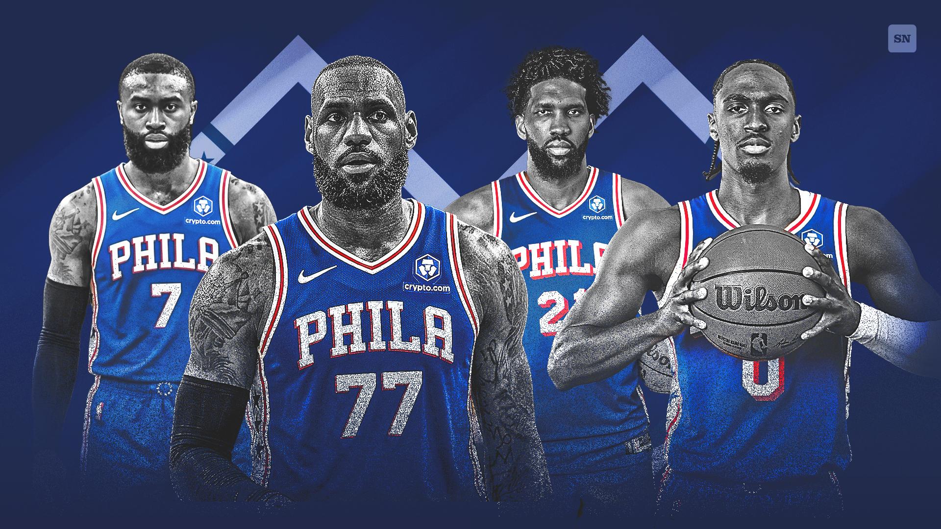 レブロン・ジェームズの加入でフィラデルフィア・76ersのラインアップ