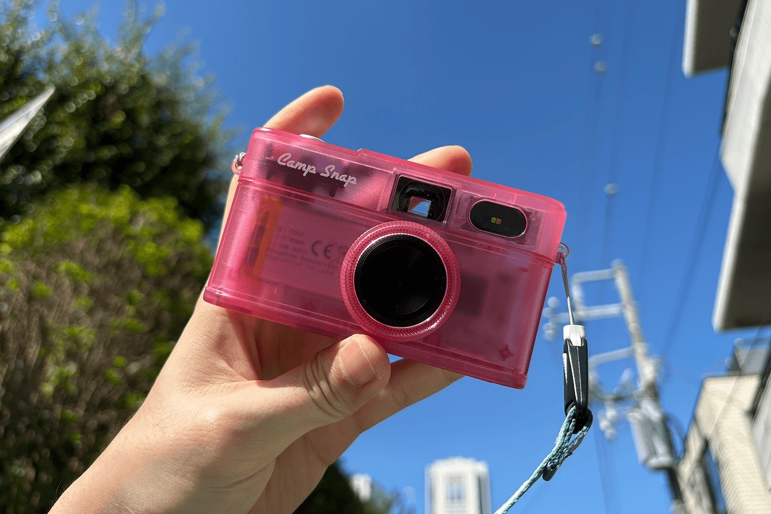 日本未発売 Camp Snap 2 デジカメ ピンク 新品 撮る楽しさ」に素直なカメラ。Camp Snap 2が日常をほんの少し、新鮮