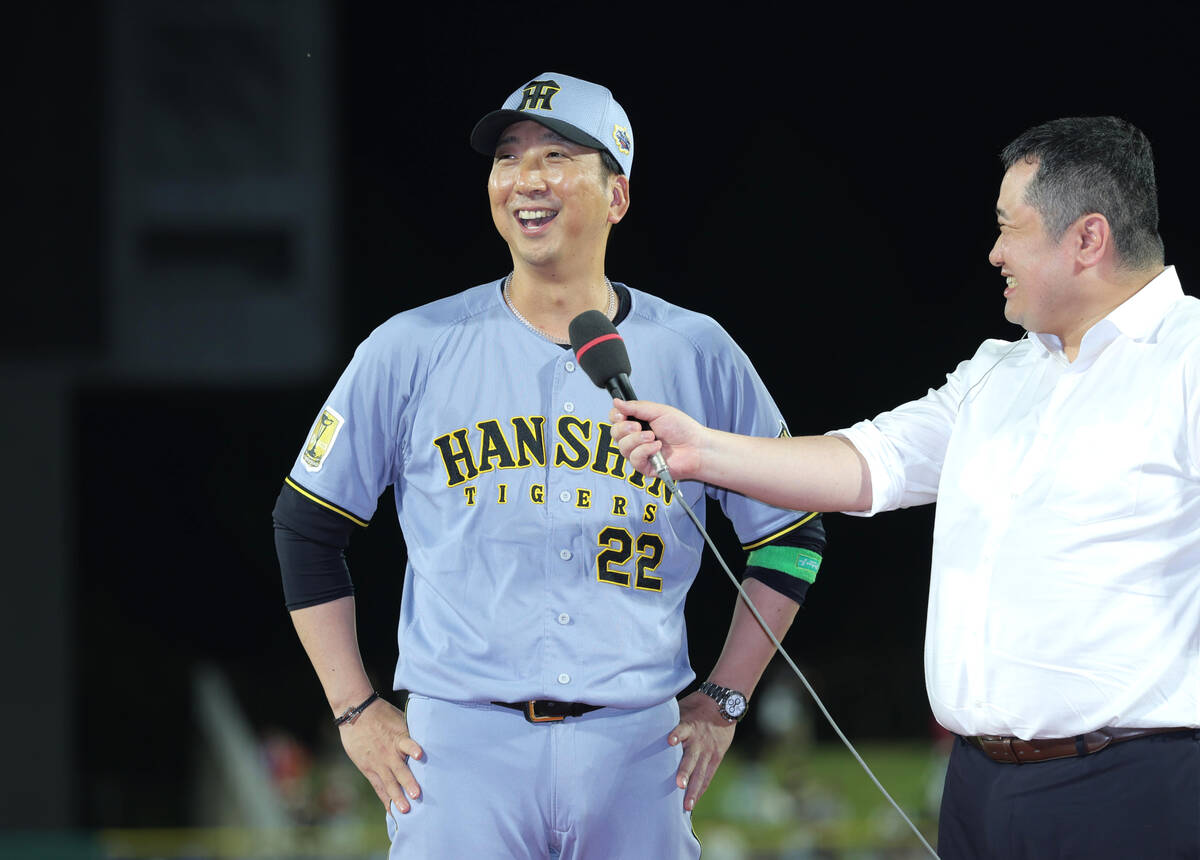 球宴】全セの阪神・藤川球児監督、欠場の森下翔太に「あした、あさって