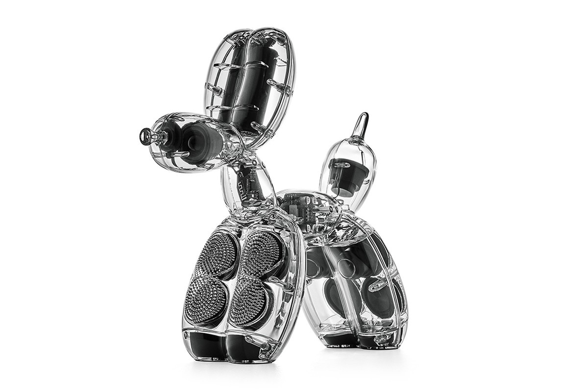 ジェフクーンズ　バルーン　ドッグ　オブジェ　新品【未使用に近い　ブラック ジェフ・クーンズ『バルーンドッグ』が、家の中で鳴ったり光ったりする