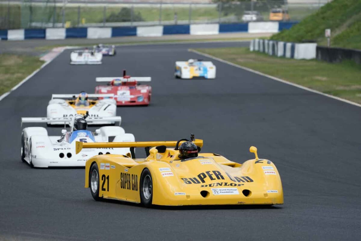 ローラやオゼッラなど往年のGCマシン全8台が参戦！ リバイバルレースが